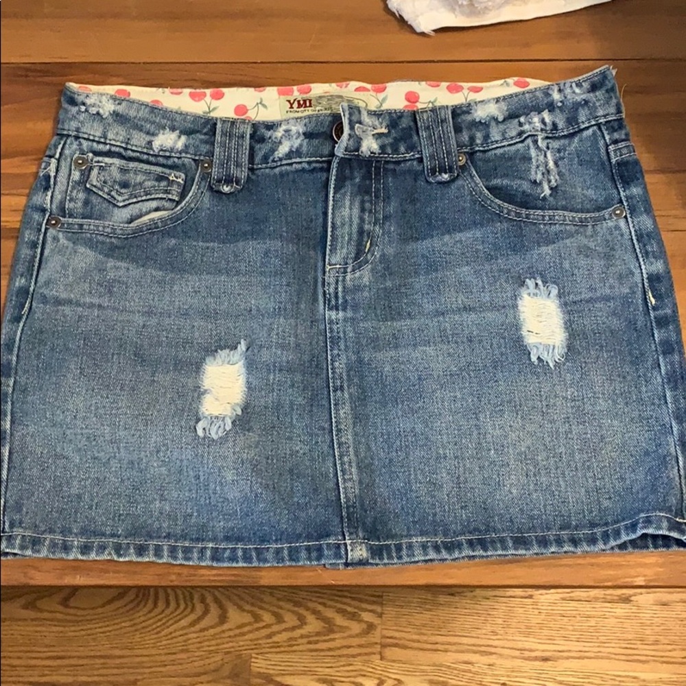 Jean skirt